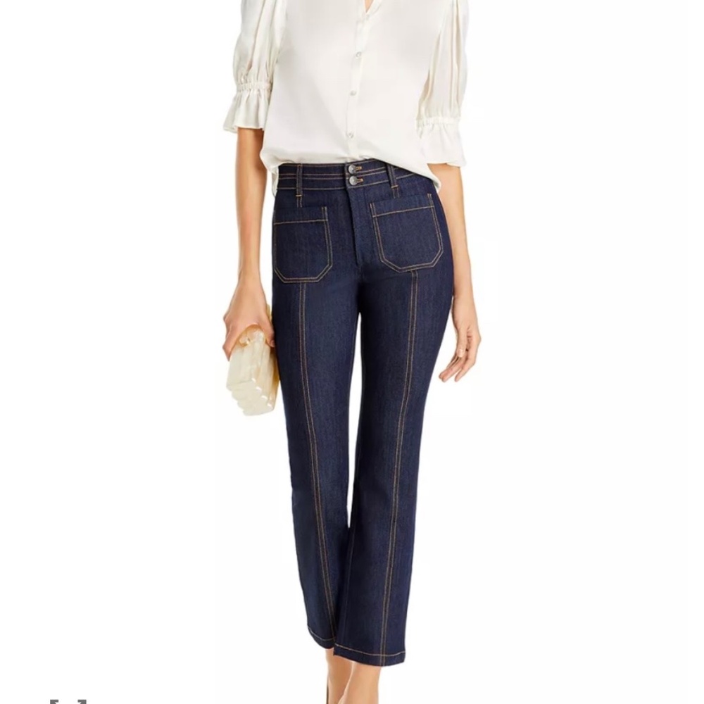 CINQ A SEPT Dorothea Indigo Blue Ankle Length Jeans Size 6